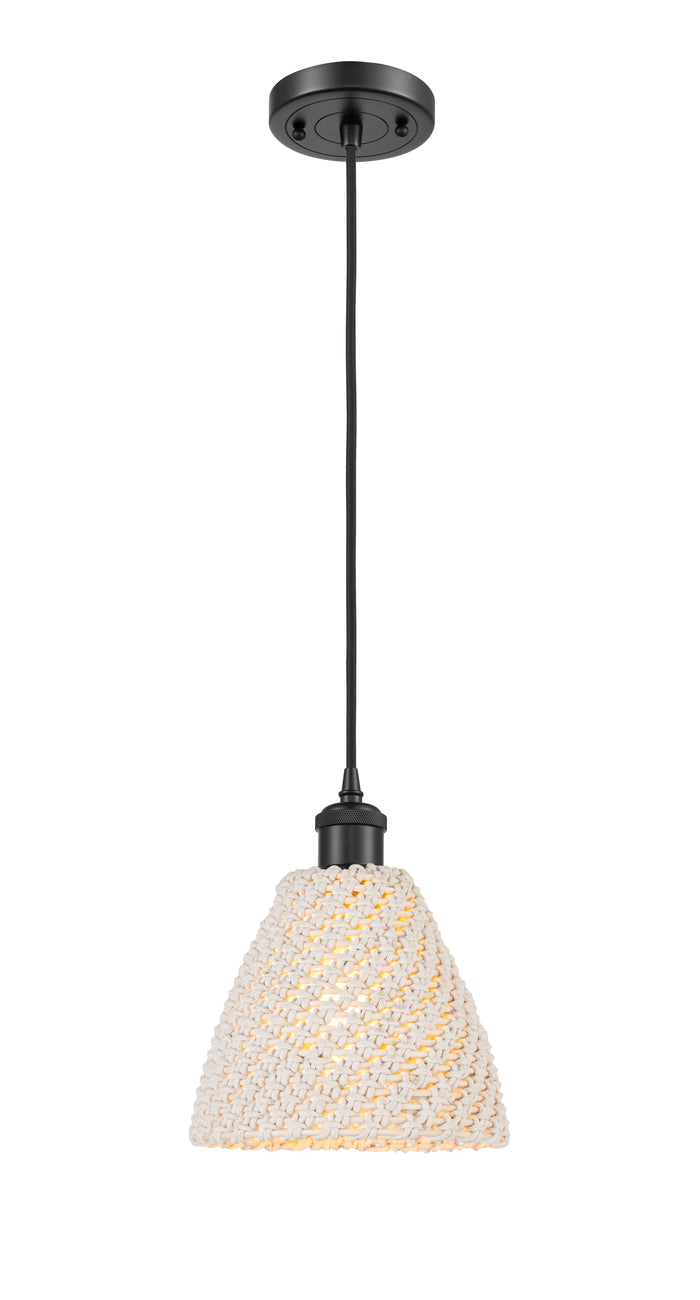 Ballston Mini Pendant Antique Brass Finish