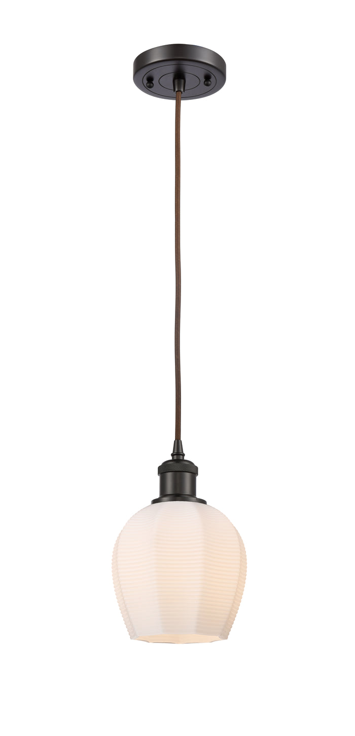 Ballston Mini Pendant Antique Brass Finish