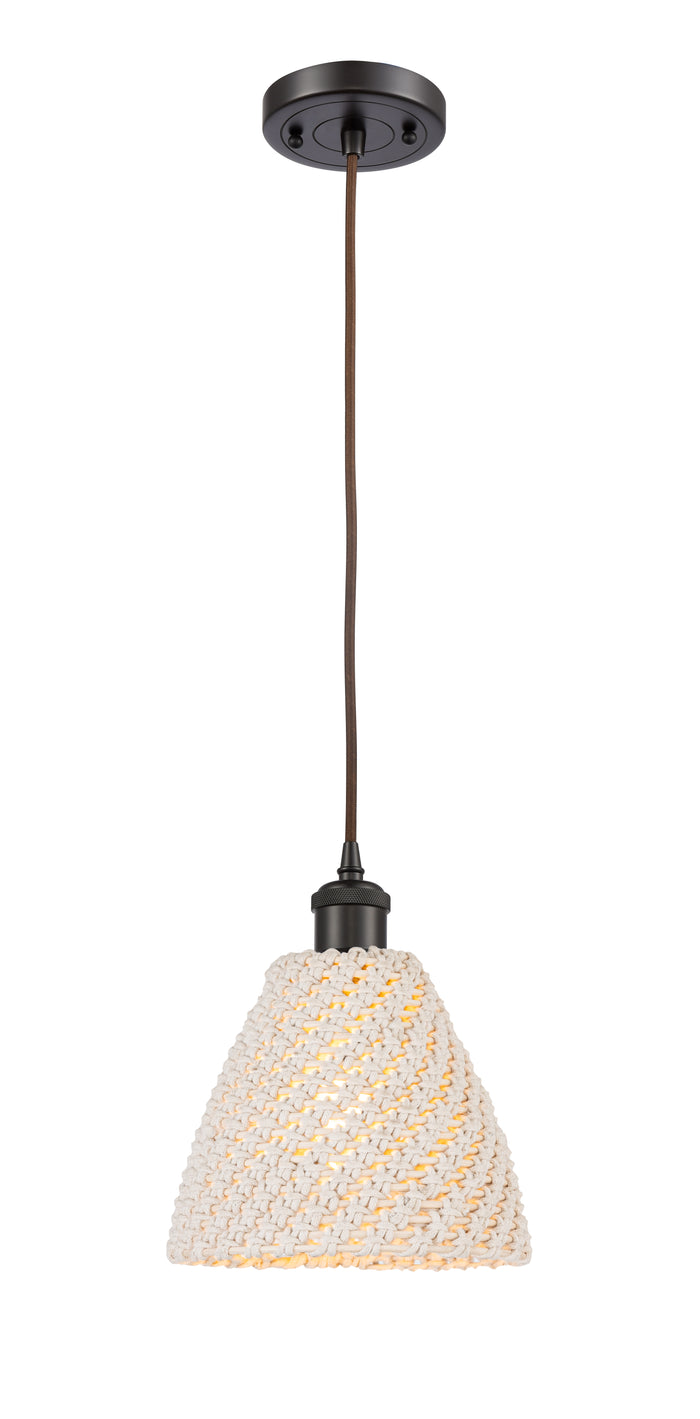 Ballston Mini Pendant Antique Brass Finish