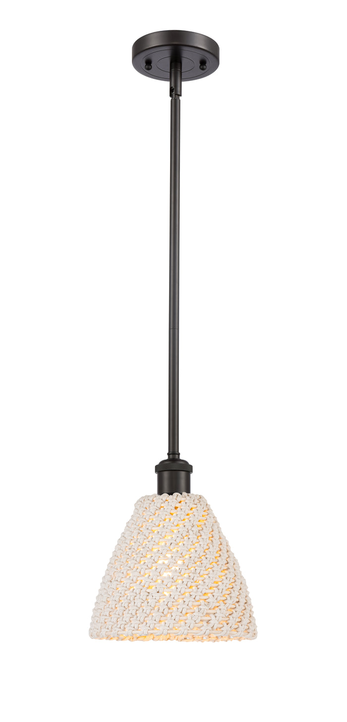 Ballston Mini Pendant Antique Brass Finish