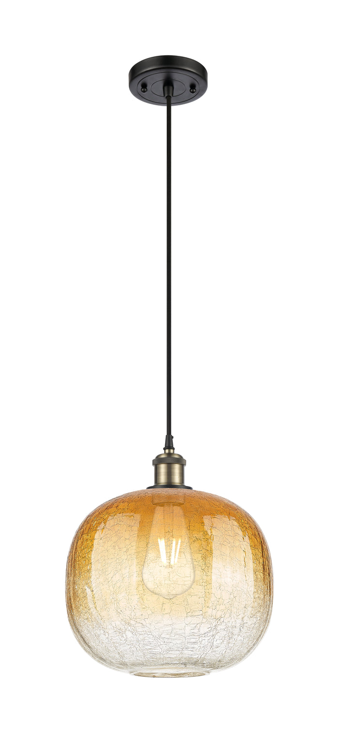 Ballston Mini Pendant Antique Brass Finish