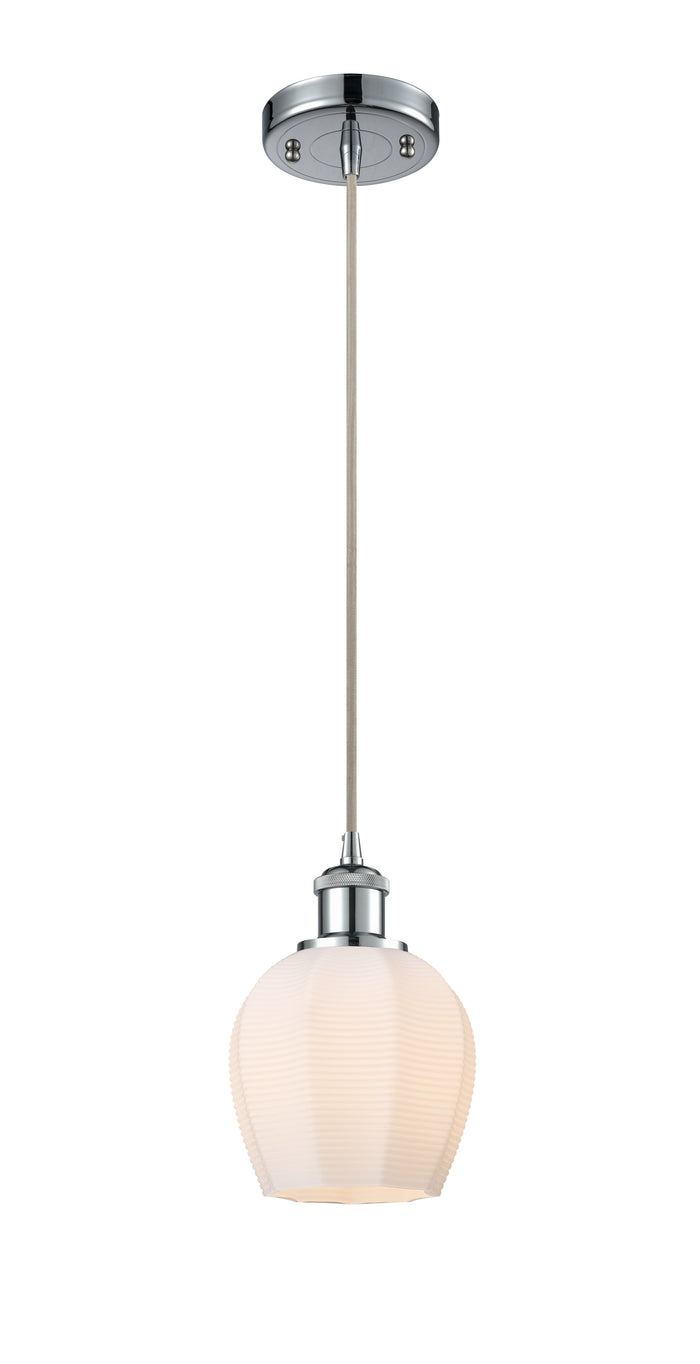 Ballston Mini Pendant Antique Brass Finish