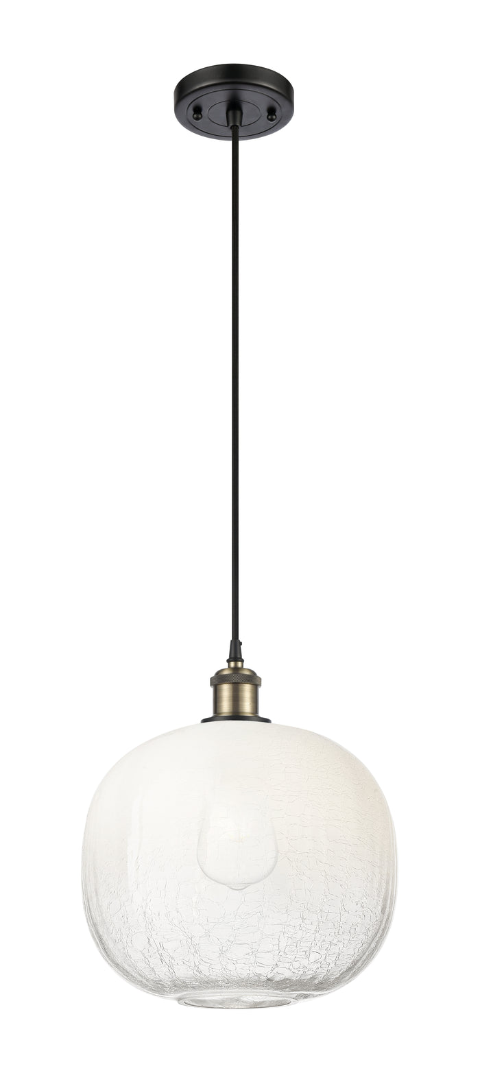 Ballston Mini Pendant Antique Brass Finish