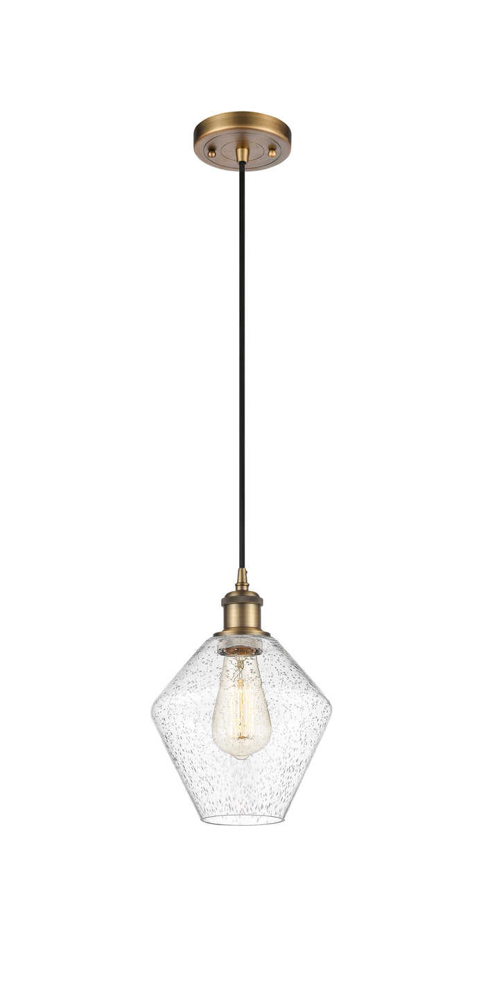Ballston Mini Pendant Antique Brass Finish