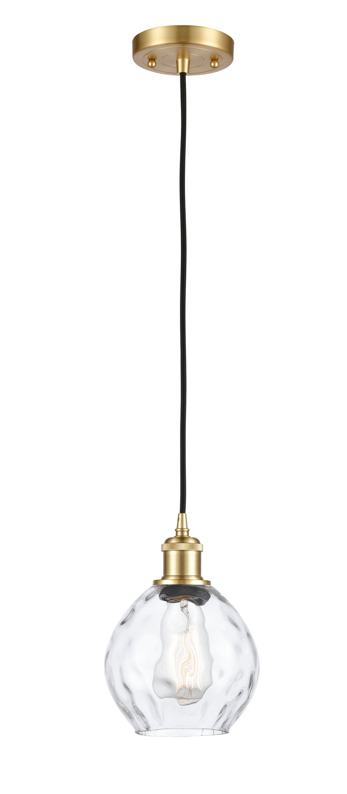 Ballston Mini Pendant Antique Brass Finish