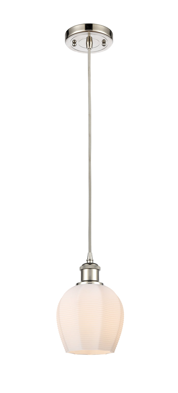 Ballston Mini Pendant Antique Brass Finish