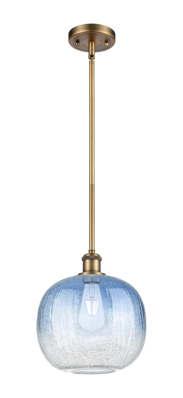 Brushed Brass / Sapphire Blue