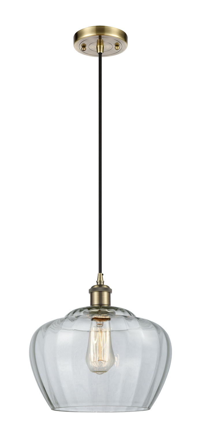 Ballston Mini Pendant Antique Brass Steel