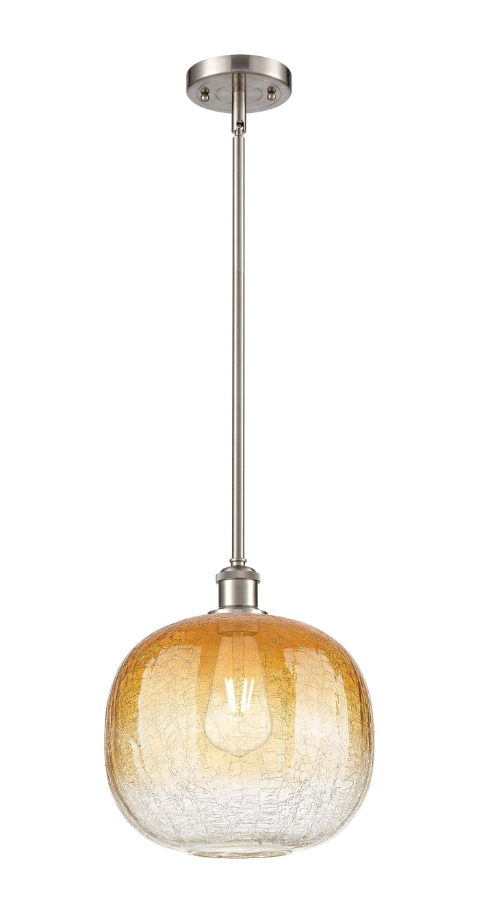 Brushed Satin Nickel / Amber