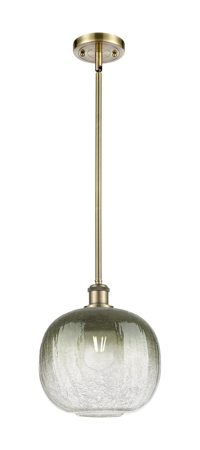 Ballston Mini Pendant Antique Brass Steel