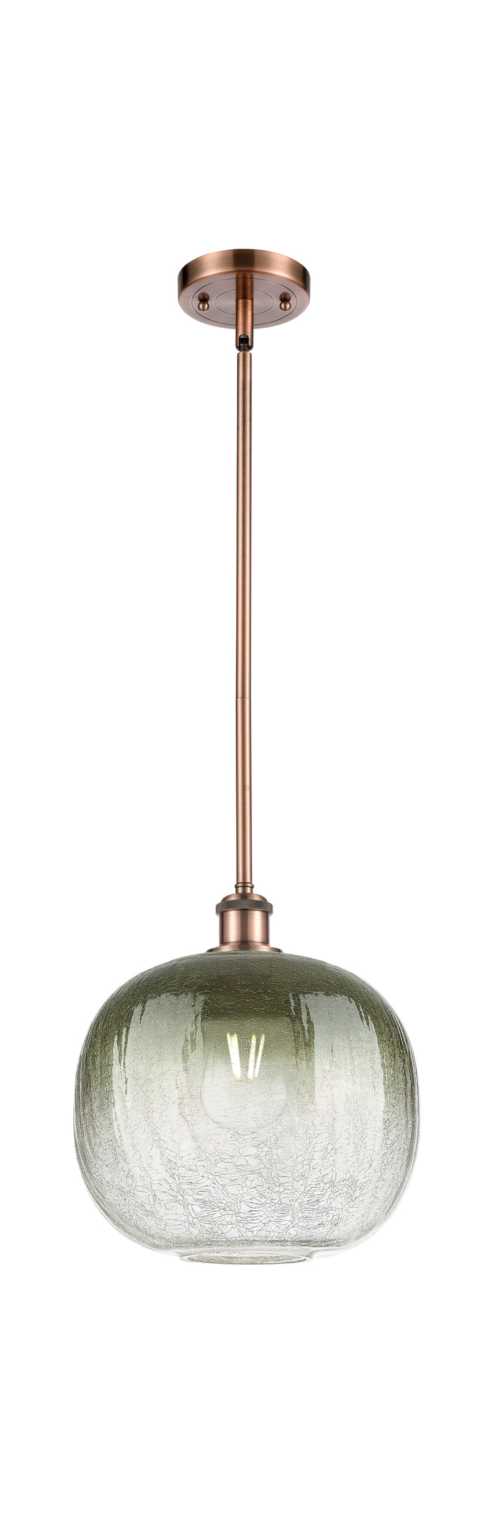Ballston Mini Pendant Antique Brass Steel