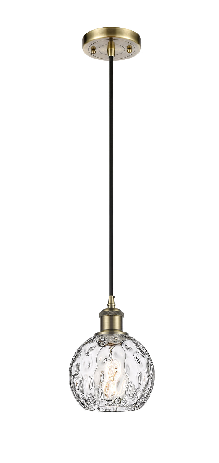 Ballston Mini Pendant Antique Brass