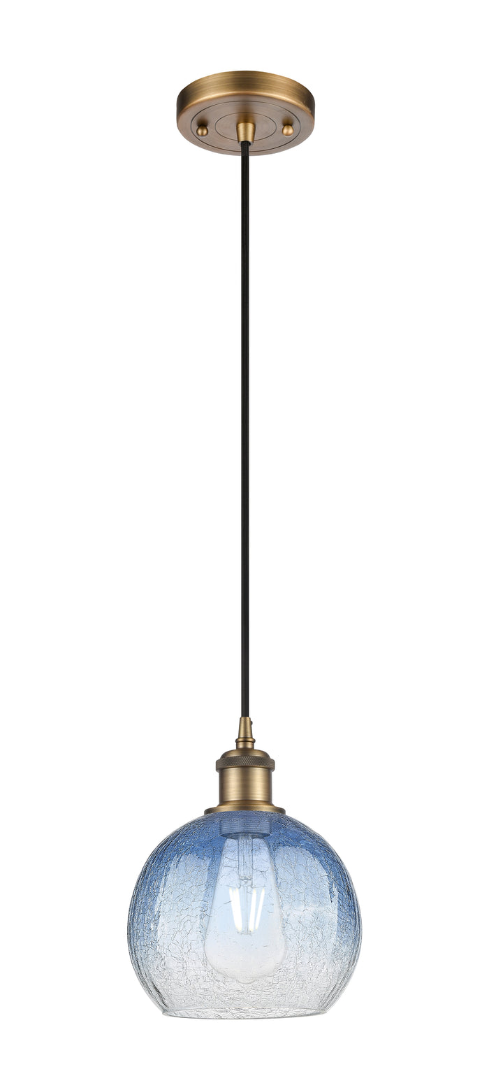 Brushed Brass / Sapphire Blue