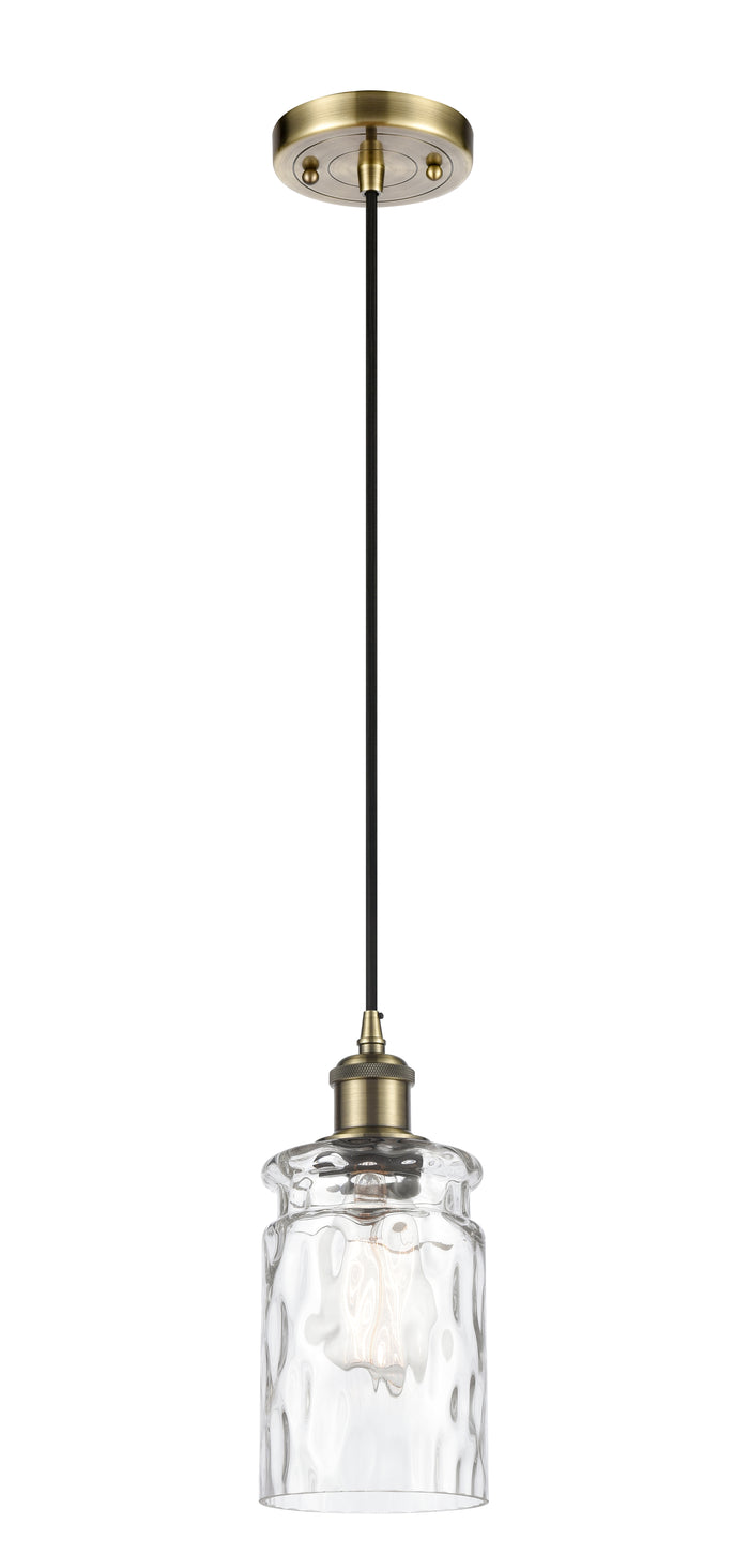 Ballston Mini Pendant Antique Brass