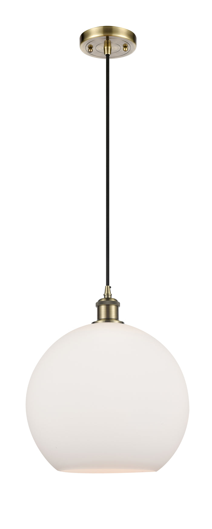 Ballston Mini Pendant Antique Brass