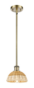 Ballston Mini Pendant Antique Brass