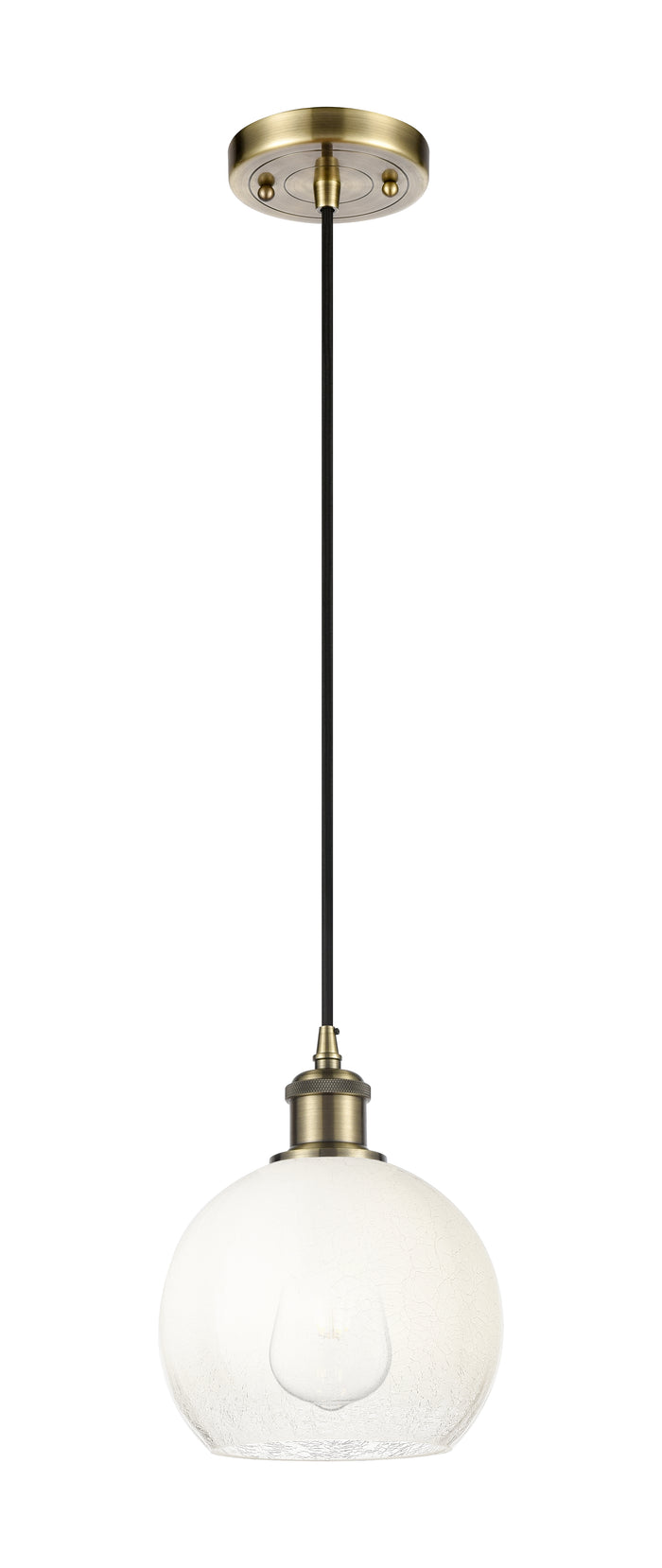 Ballston Mini Pendant Antique Brass