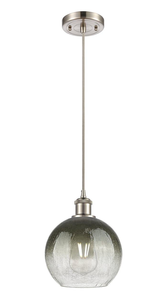 Brushed Satin Nickel / Slate
