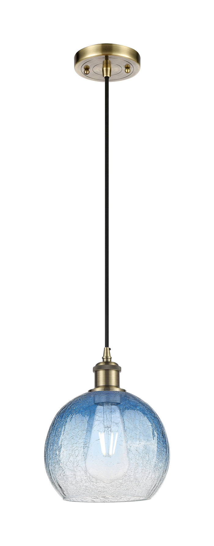 Ballston Mini Pendant Antique Brass