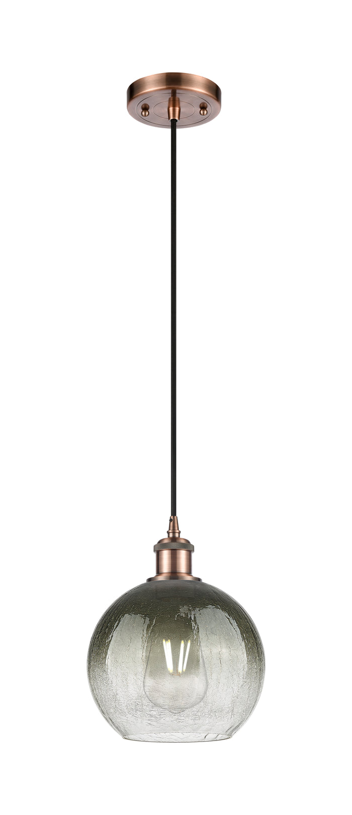 Ballston Mini Pendant Antique Brass
