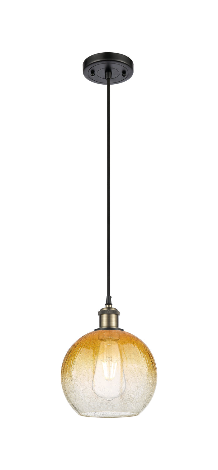 Ballston Mini Pendant Antique Brass