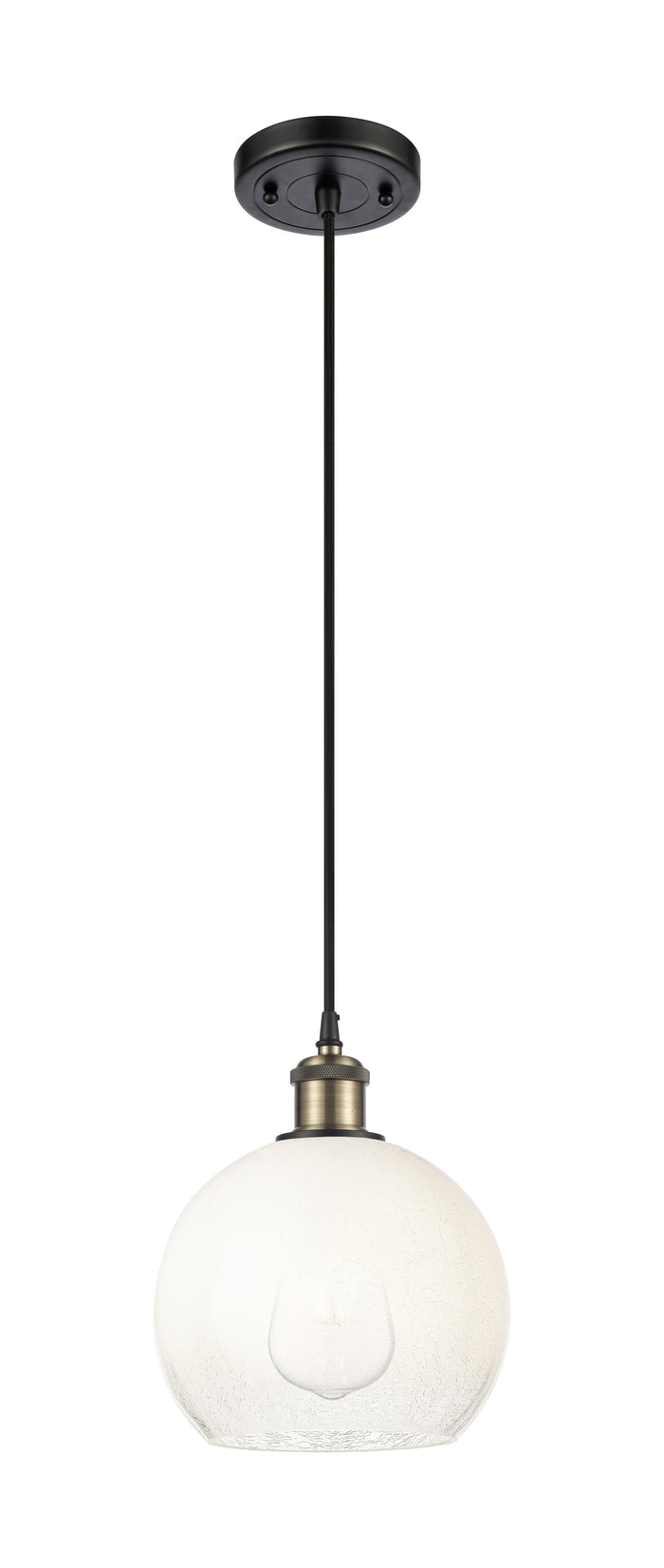 Ballston Mini Pendant Antique Brass
