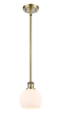 Ballston Mini Pendant Brass Antique Finish