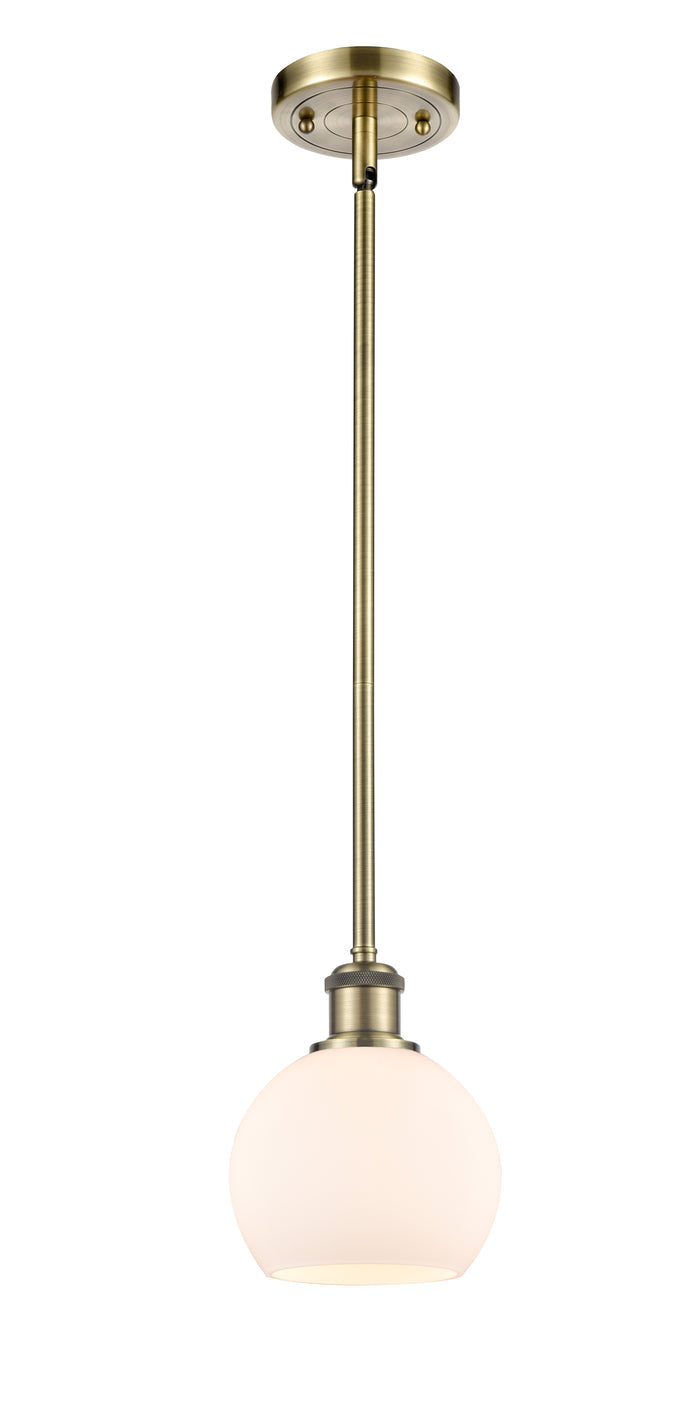 Ballston Mini Pendant Brass Antique Finish