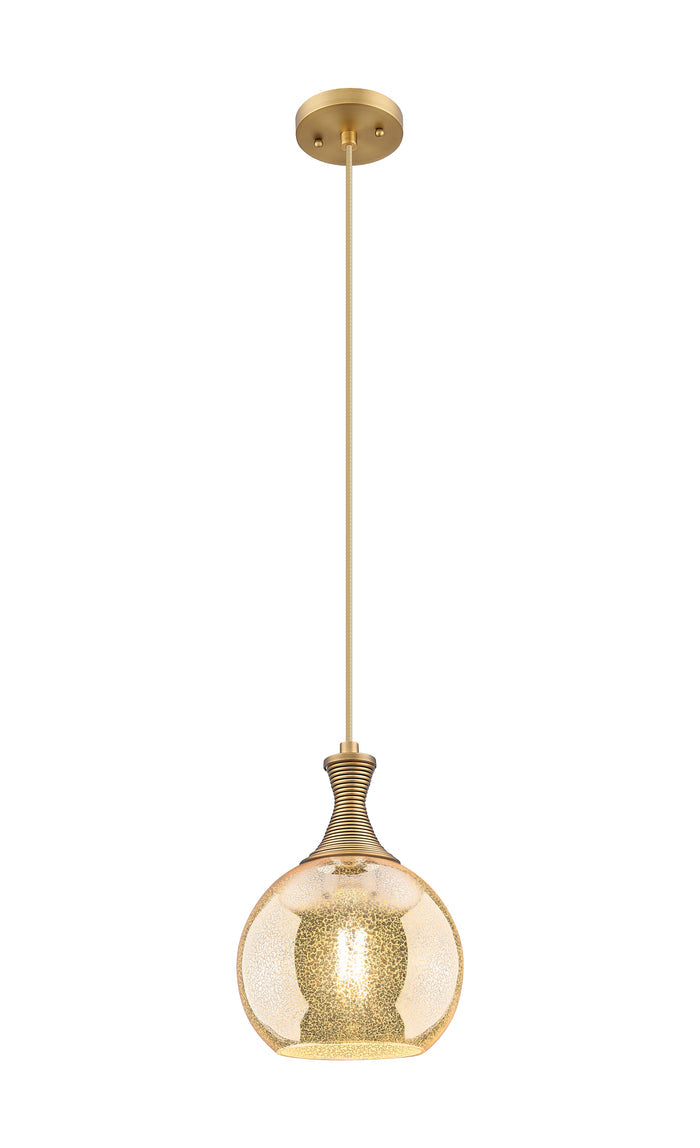 Ballston Mini Pendant Brushed Brass Brass