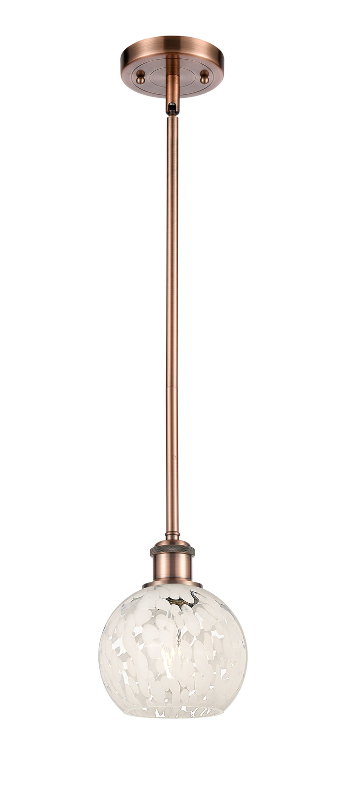 Ballston Mini Pendant Cast Brass 6 Inch