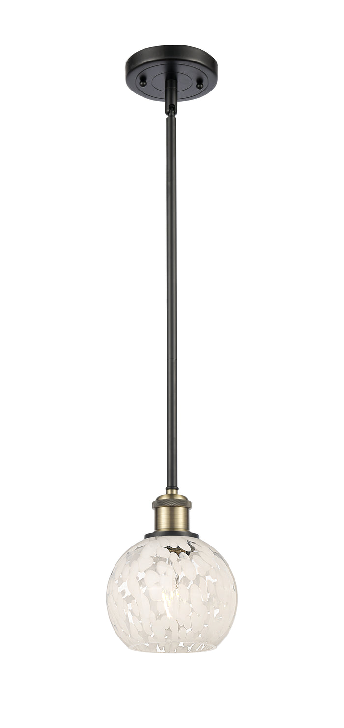 Ballston Mini Pendant Cast Brass 6 Inch