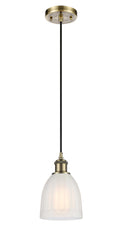 Ballston Mini Pendant Cast Brass Antique Brass