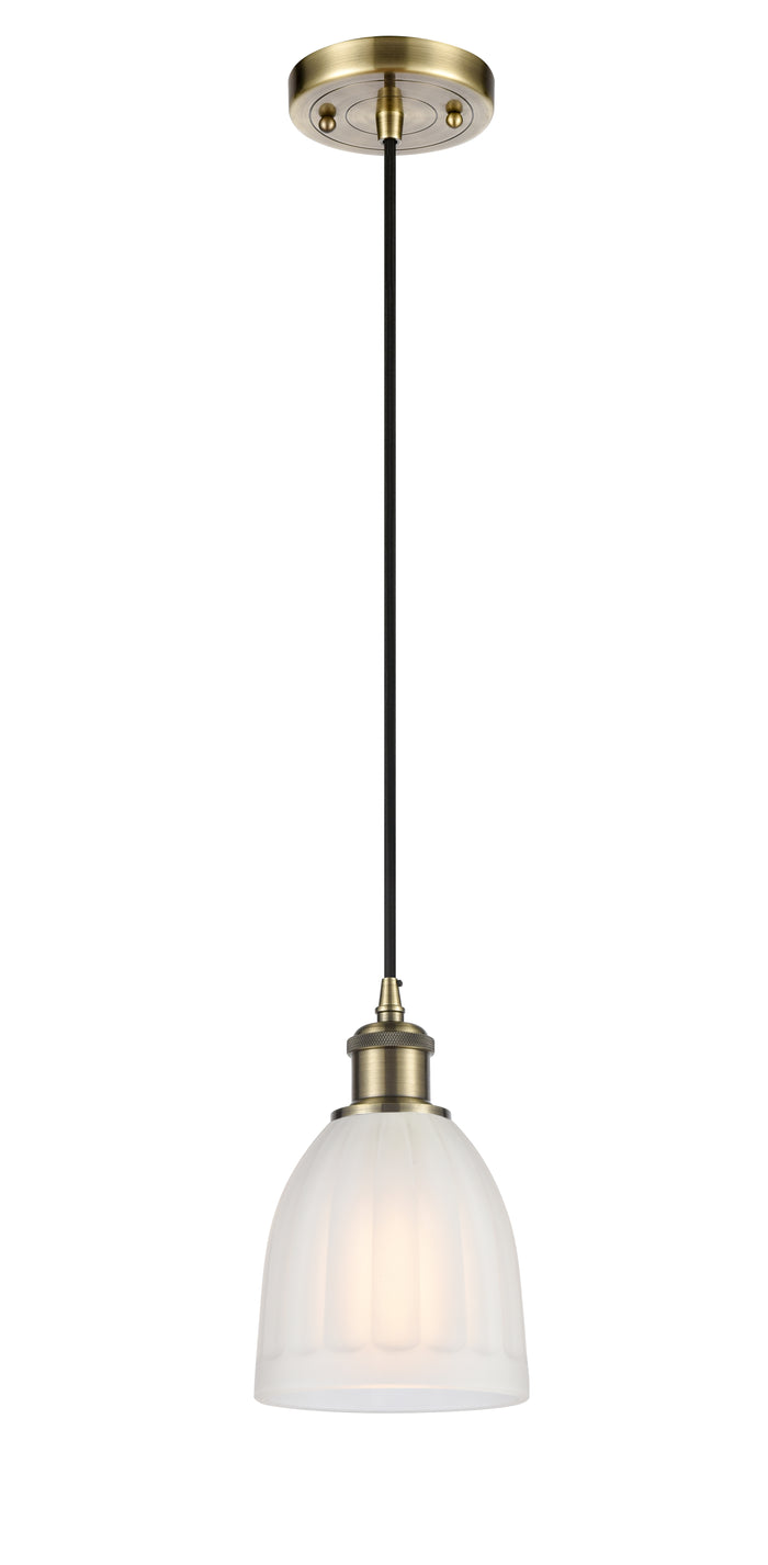 Ballston Mini Pendant Cast Brass Antique Brass
