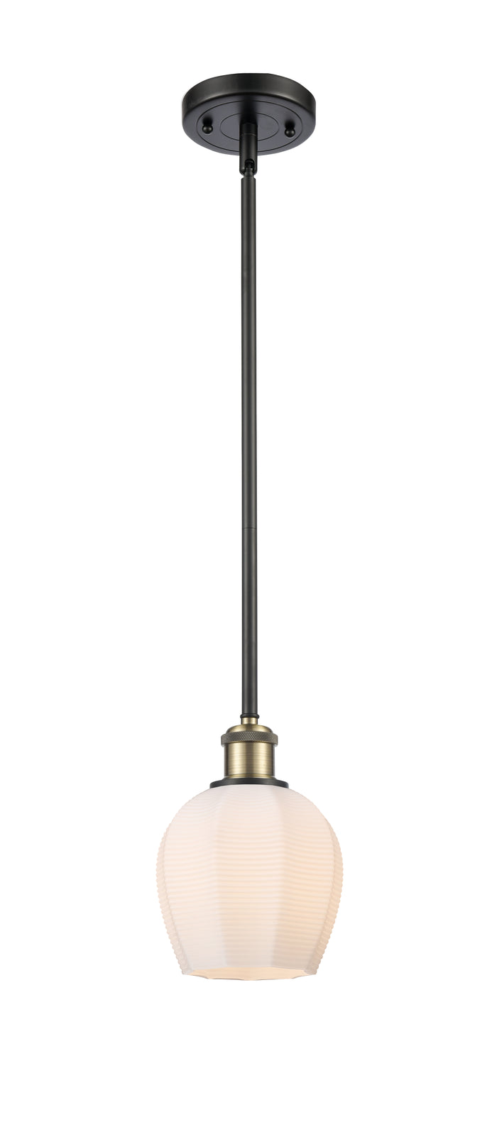 Ballston Mini Pendant Cast Brass Antique