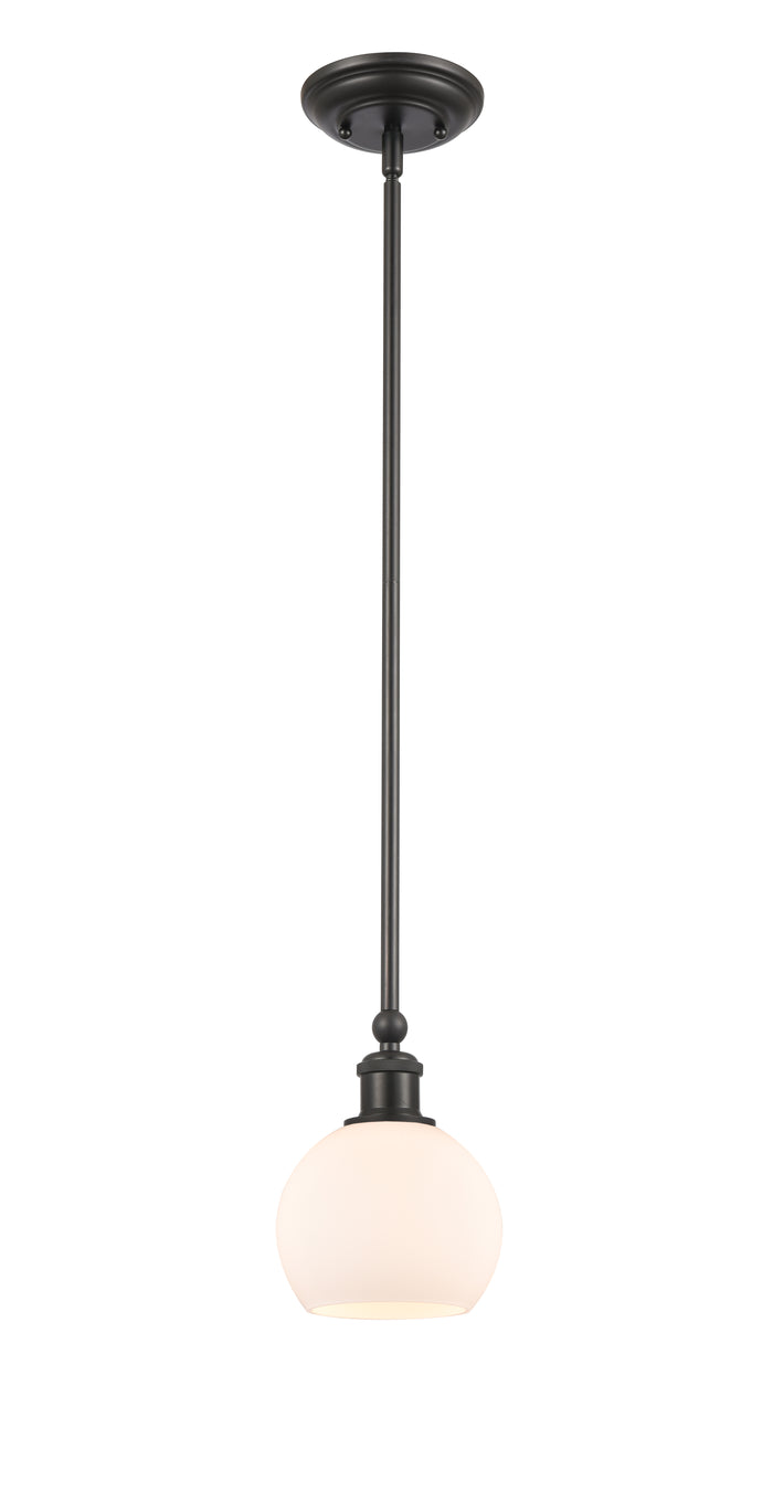 Ballston Mini Pendant Matte Black Brass Steel