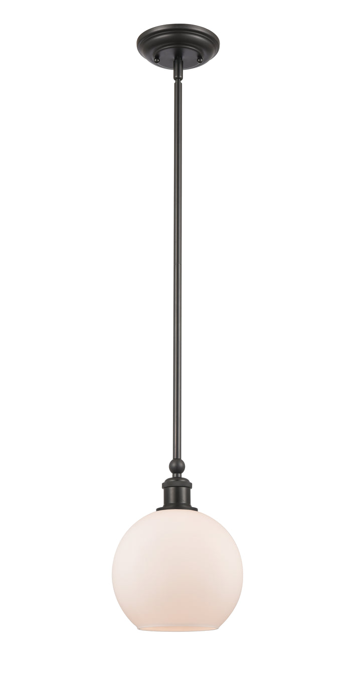 Ballston Mini Pendant Matte Black Brass