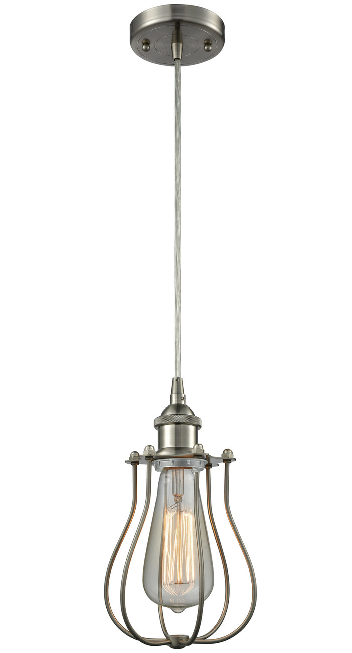 Ballston Mini Pendant Matte Black Cast Brass