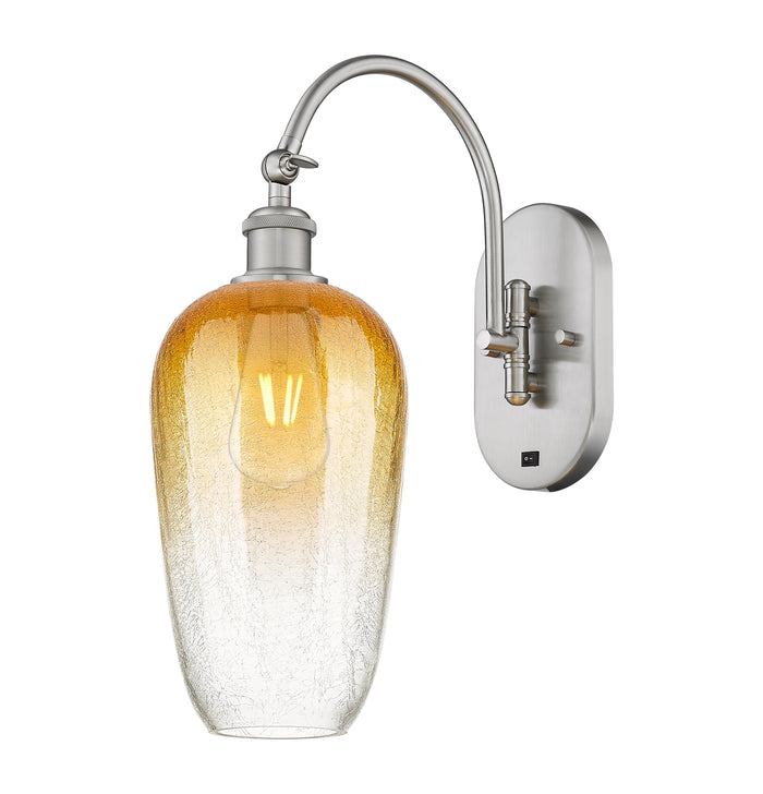 Brushed Satin Nickel / Amber