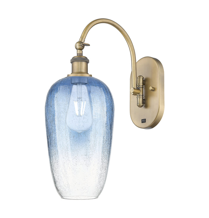 Brushed Brass / Sapphire Blue