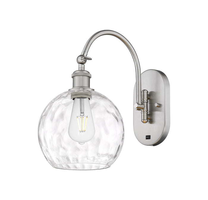 Brushed Satin Nickel / Clear Water Glass