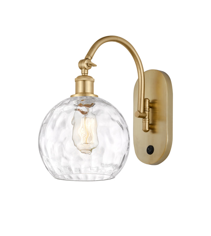 Satin Gold / Clear Water Glass