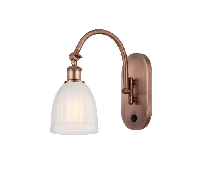 Ballston Sconce Cast Brass 12 Inch