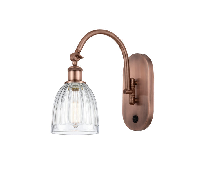 Ballston Sconce Cast Brass 12 Inch