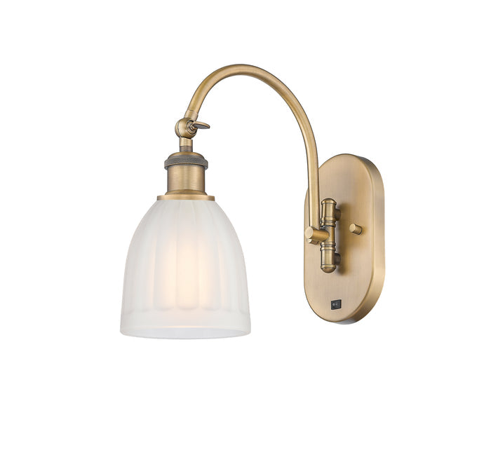 Ballston Sconce Cast Brass 12 Inch