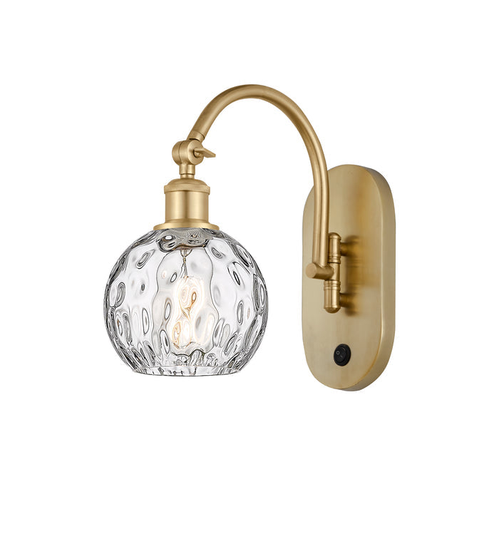Satin Gold / Clear Water Glass