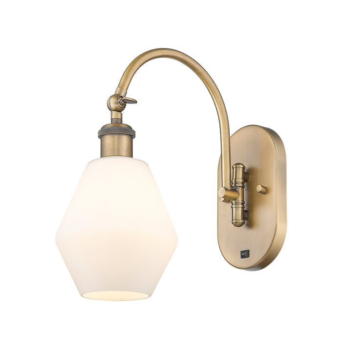 Brushed Brass / Cased Matte White