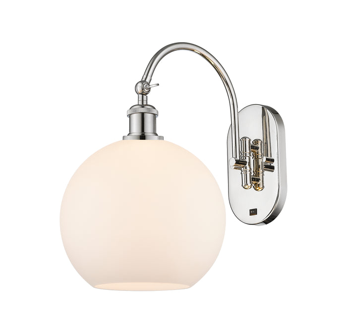 Polished Nickel / Matte White