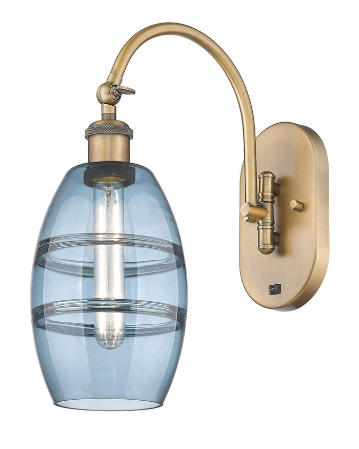 Brushed Brass / Blue