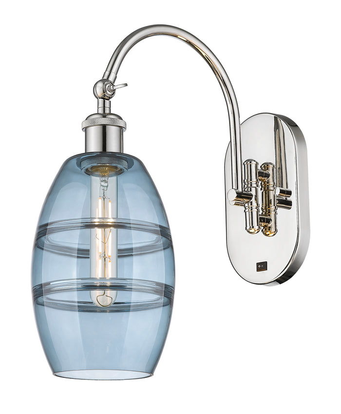 Polished Nickel / Blue