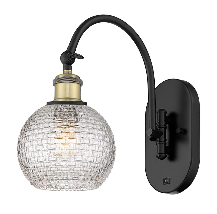 Ballston Sconce Cast Brass 8 Inch